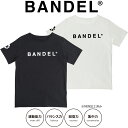 【レビュー特典】BANDEL バンデル フロントロゴ S/S T-shirt(Tシャツ) SILHOUETTE STANDERD FIT T008 アスリート ...