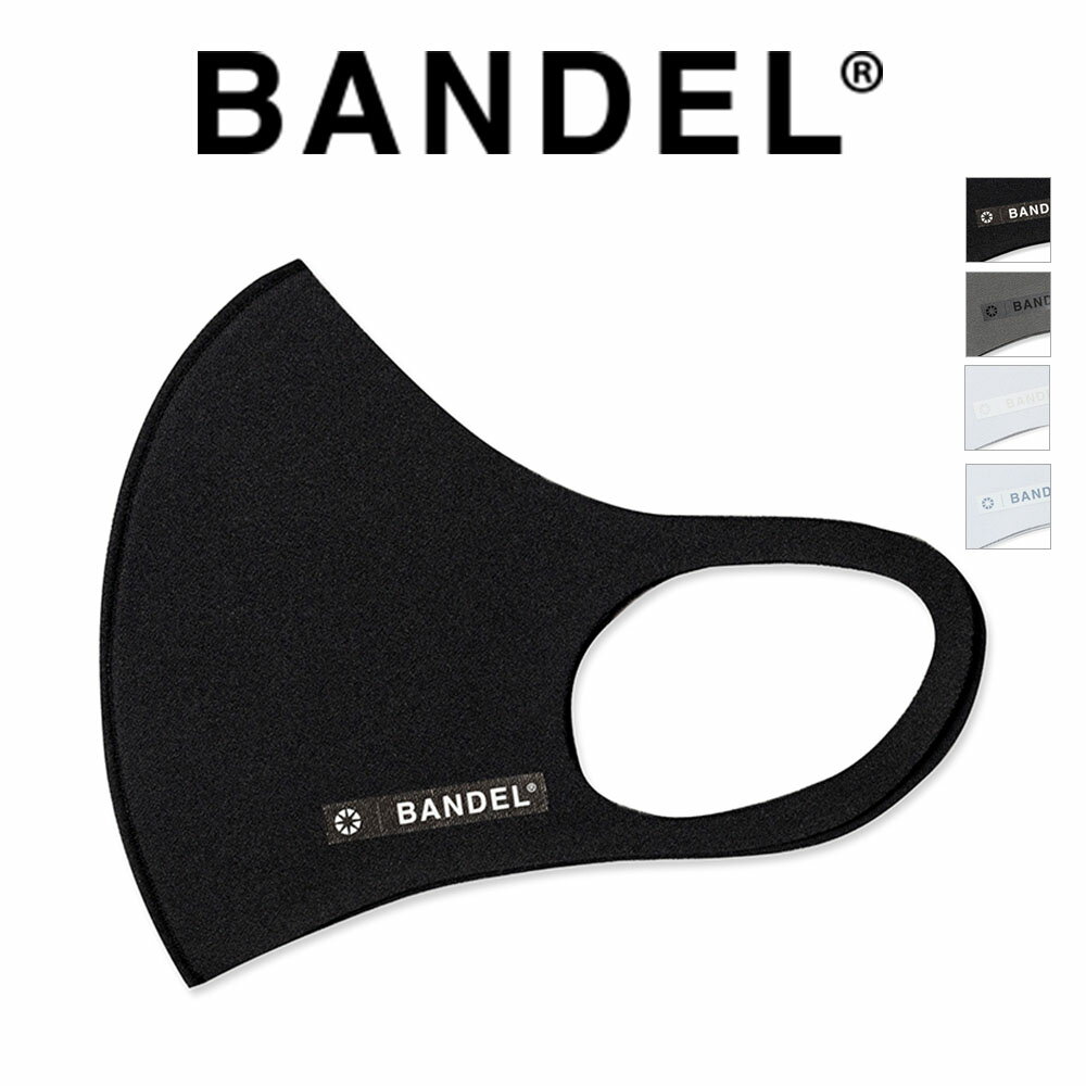 【20aw新デザイン】BANDEL バンデル 3Dデザインマスク Staple Logo / Box Logo ブランド マスク 3D Design Mask 立体マスク 洗える 消臭 抗菌 吸水速乾 UVカット ほこり 花粉 ポリウレタン ポリエステル 飛沫 予防 対策 SEKマーク