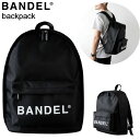 【着後レビューでBANDELグッズ！】【ステッカー付】BANDEL バンデル backpack バックパック ブラック トレーニング アスリート バランス バッグ 2019 リュック 鞄 カバン 2019