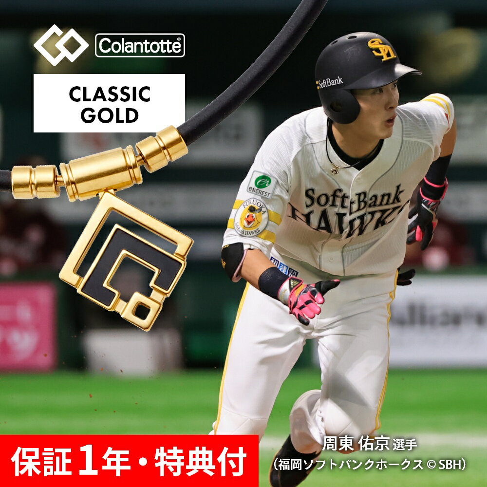 【レビュー特典】Colantotte コラントッテ TAOネックレス α ARAN アラン クラシックゴールド WBC 磁気ネックレス 医…