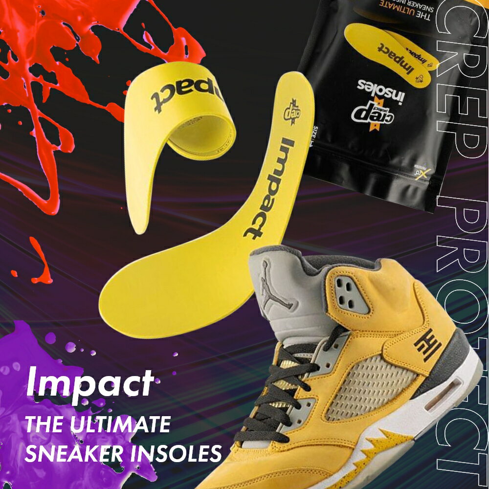 【マラソン最大P19!要エントリー】【レビュー特典】Crep Protect THE ULTIMATE INSOLES Impact クレップ プロテクト スニーカー インソール インパクト 衝撃吸収 シューズ 靴用 アメトーーク スニーカー芸人 3