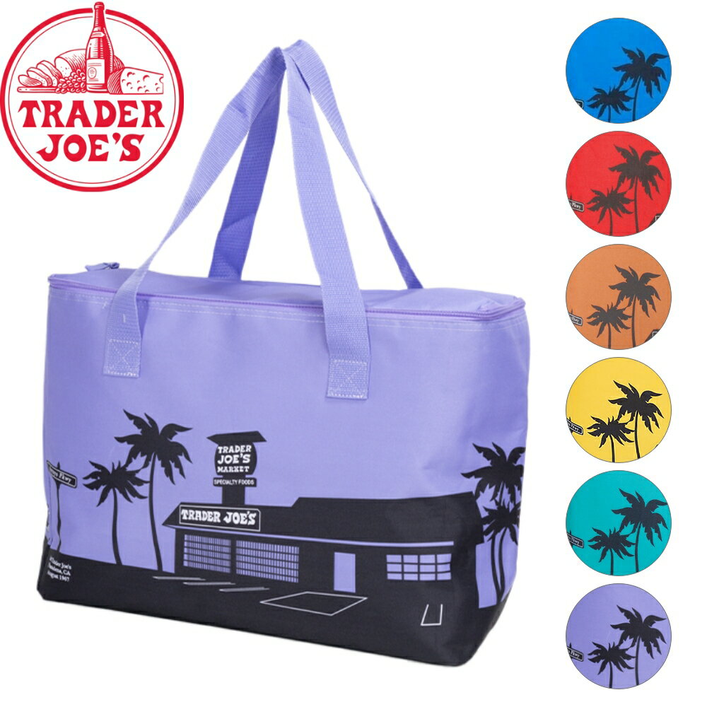 楽天INSTORE インストアTRADER JOE'S トレーダージョーズ LARGE INSULATED BAG トレジョ 保冷・保温 エコ バッグ 高級スーパー アメリカ スーパーマーケット オリジナル ママバッグ トートバッグ 海外セレブ 手提げ BBQ バーベキュー