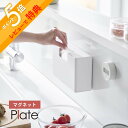 【レビュー特典】 山崎実業 【 マグネットスリムプラスチックバッグケース プレート 】 plate 1766キッチン ポリ袋 ナイロン袋 調理用ポリ袋 アイラッ...