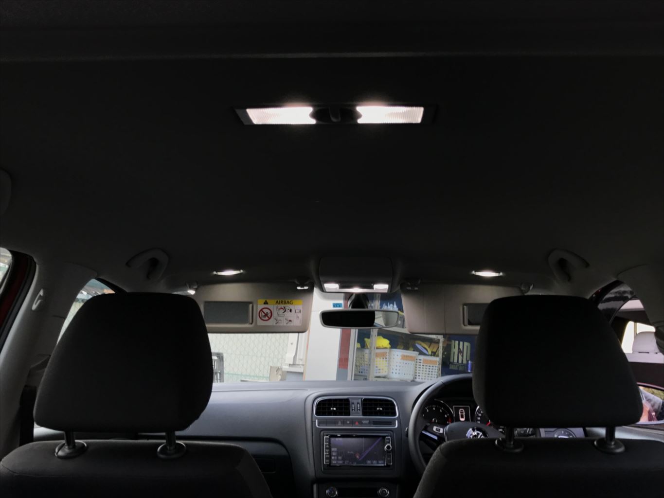 VW　POLO 6C用　LEDルームライト　セット