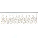 【カフェカーテン】【レース】コットンリーフ カフェ 120×30cm
