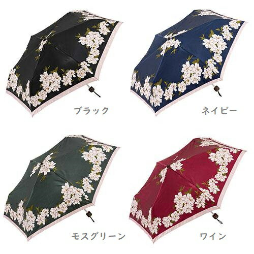 【折りたたみ傘】【レディース】折りたたみ傘 ロベルタ くちなし