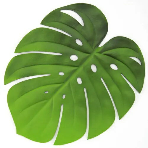 【フェイクフラワー】【観葉植物】ランチョンマット ランチマット リーフ 観葉植物 グリーン モンステ..