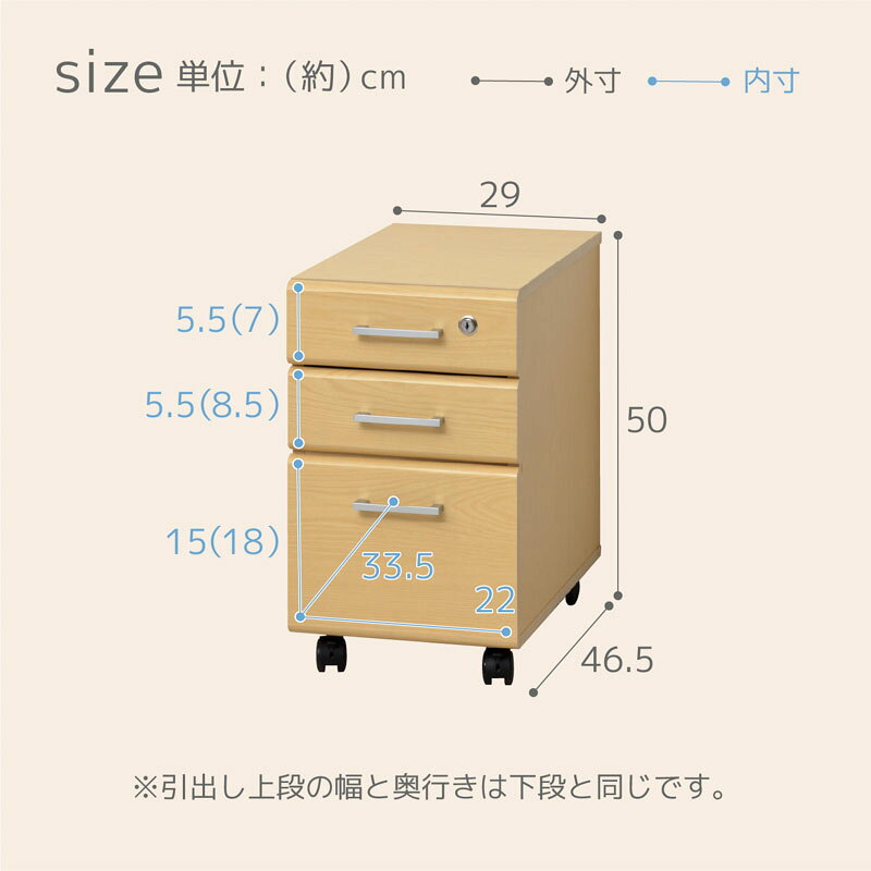 デスク 机 シンプル SOHO リモートワーク 書斎 チェスト付き 『鍵付きデスク2点セット(デスク+サイドチェスト)※デスクセットのみの販売です。チェアは含まれません』 【送料:北海道1500円・沖縄・離島は別途運賃かかります】 [3]