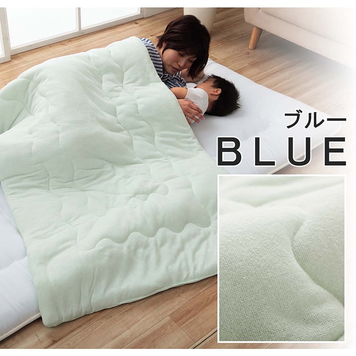 キルトケット キッズ用品 寝冷え対策 コンパクト 収納 タオル地 洗濯可能 洗える 『キッズキルトケット 』 【送料：北海道1000円・沖縄・離島は別途運賃かかります】