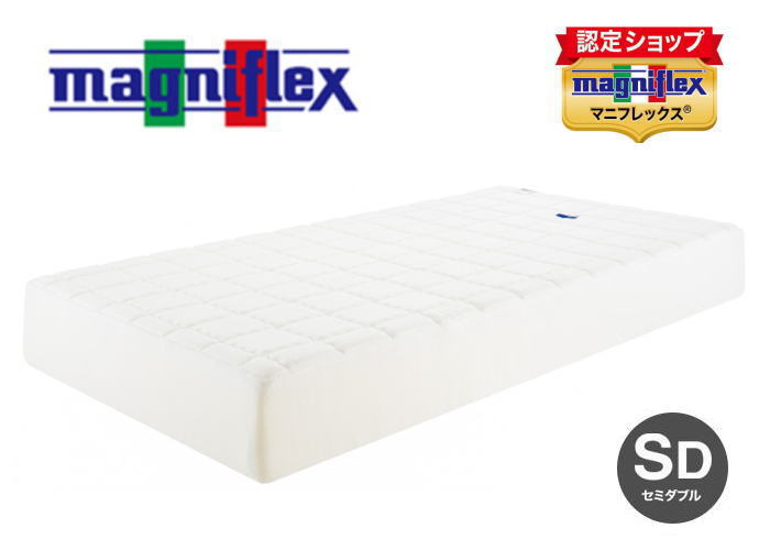 マニフレックス T-75　セミダブル　厚さ23cm マットレス送料無料