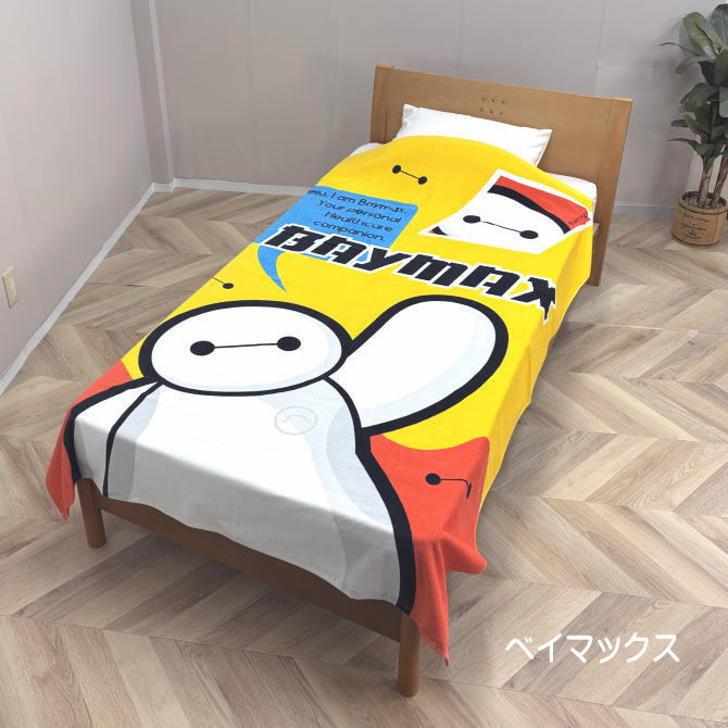 ディズニー タオルケット シングル 綿100% シャーリング加工 190×140cmベイマックス 春 夏用 D51-DPAR [3]