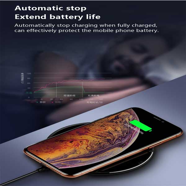 ワイヤレス充電器　スマホ　iphone　android　携帯　充電 2