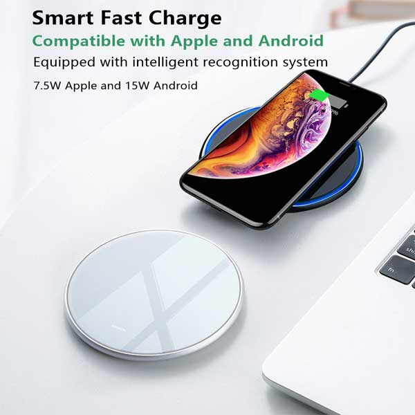 ワイヤレス充電器　スマホ　iphone　android　携帯　充電 3