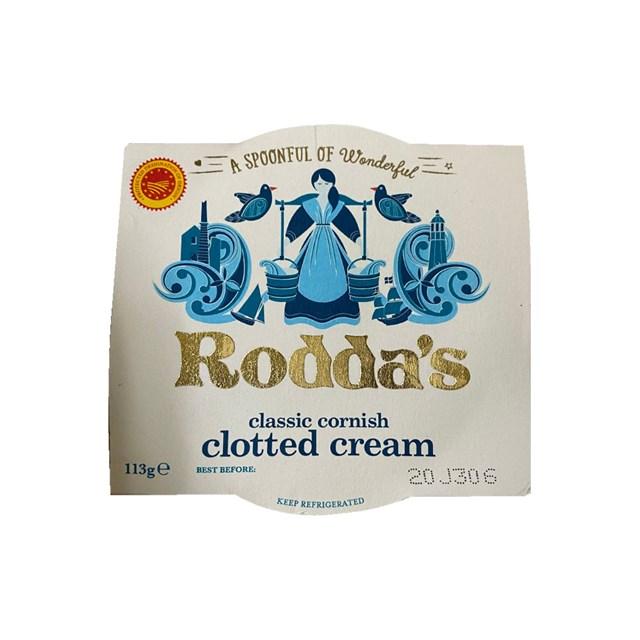 ロダス　コーニッシュ クロテッドクリーム 113g