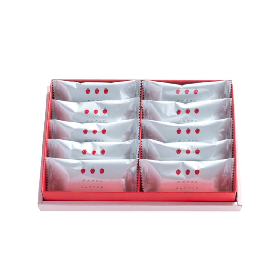 苺のワルツ あまおう苺のバターサンド 10個入 ホワイトデー