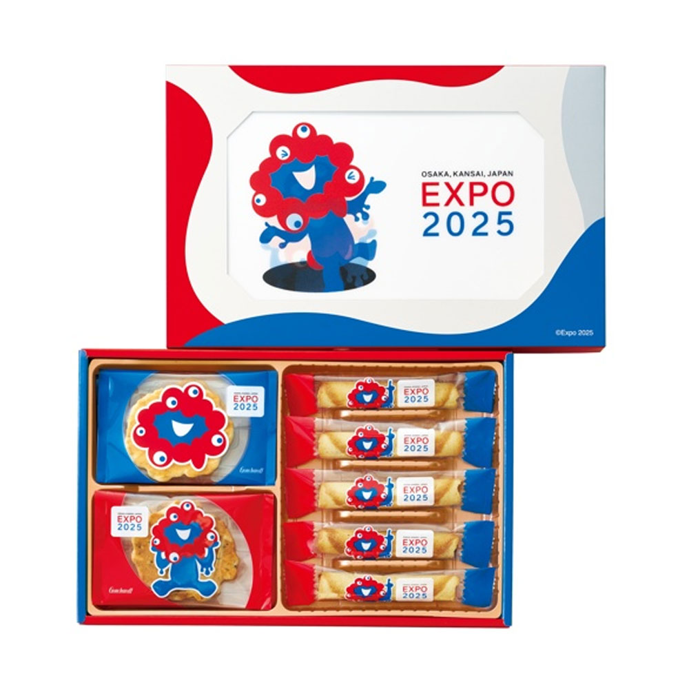 大阪・関西万博　EXPO2025　ミャクミャク　クリンツイ＆チョコレートロールクッキー　新生活　ギフト　入学のサムネイル