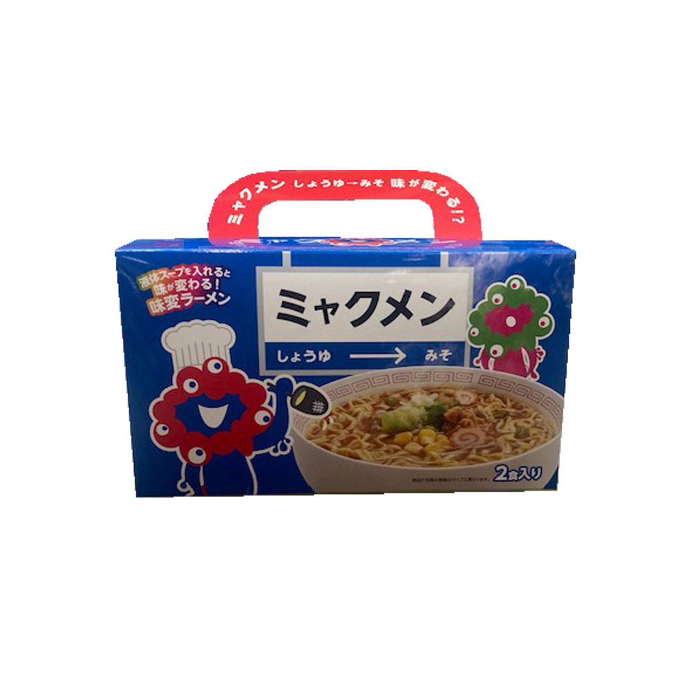 大阪・関西万博　EXPO2025 ミャクミャク　ミャクメン　2食入り　お中元　ギフトのサムネイル