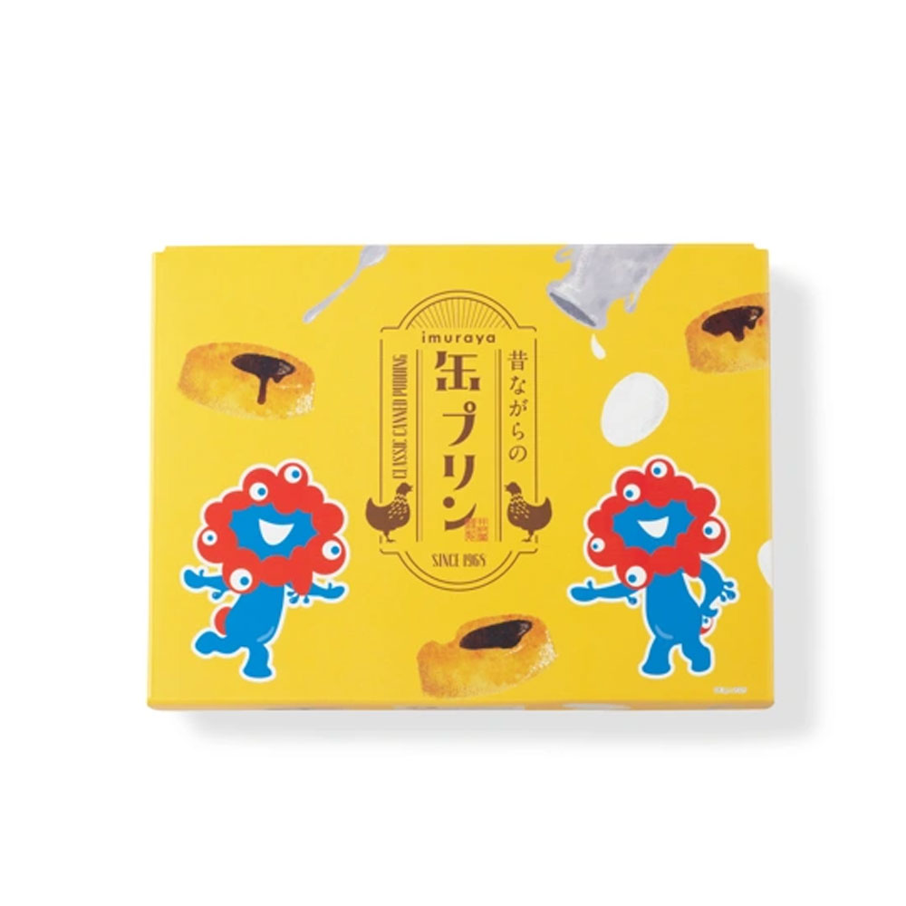 大阪・関西万博　EXPO2025 ミャクミャク　昔ながらの缶プリンギフト　敬老の日　ギフト