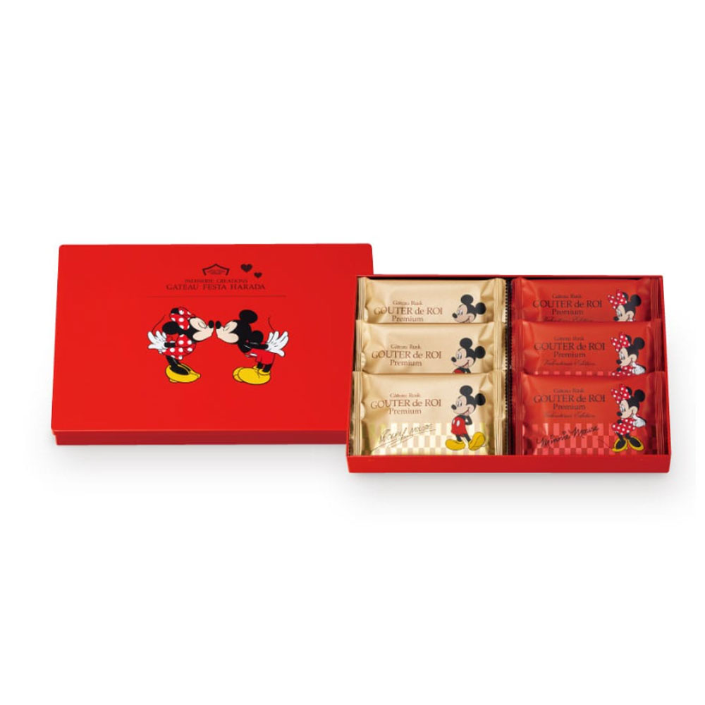 ガトーフェスタハラダ　グーテ・デ・ロワ バレンタインセレクション ディズニーデザイン 化粧缶小 DVS1..