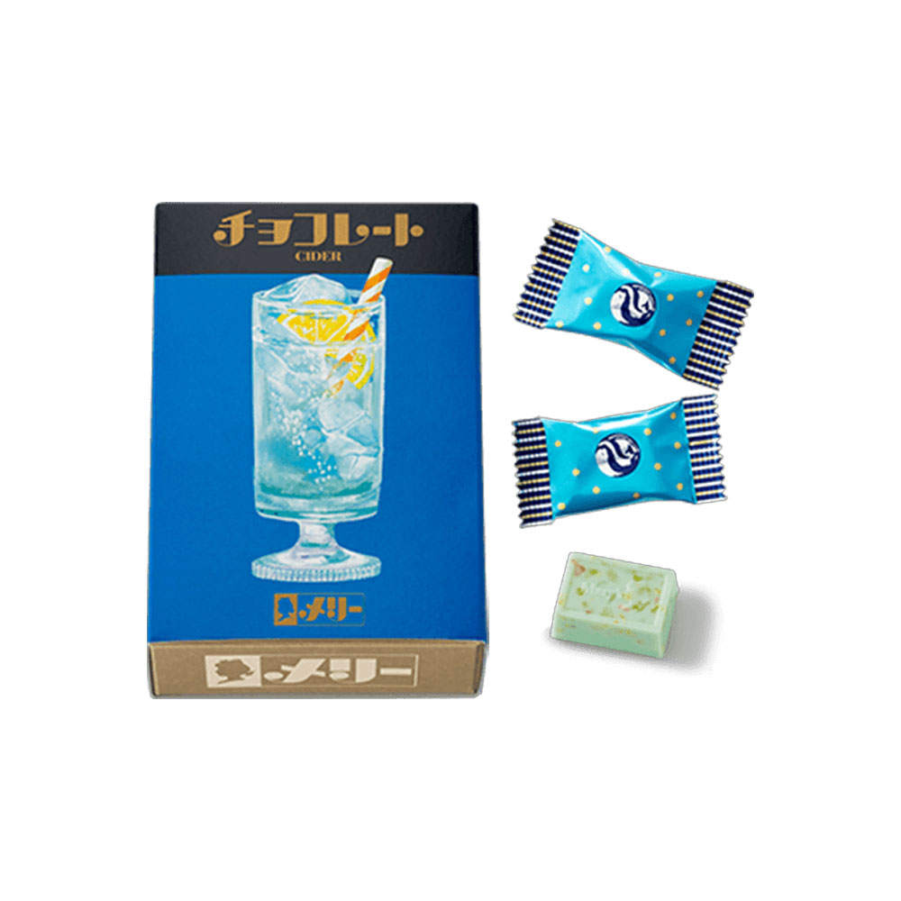 メリーチョコレート　はじけるキャンディチョコレート サイダーチョコレート　バレンタイン 2026 チョ..
