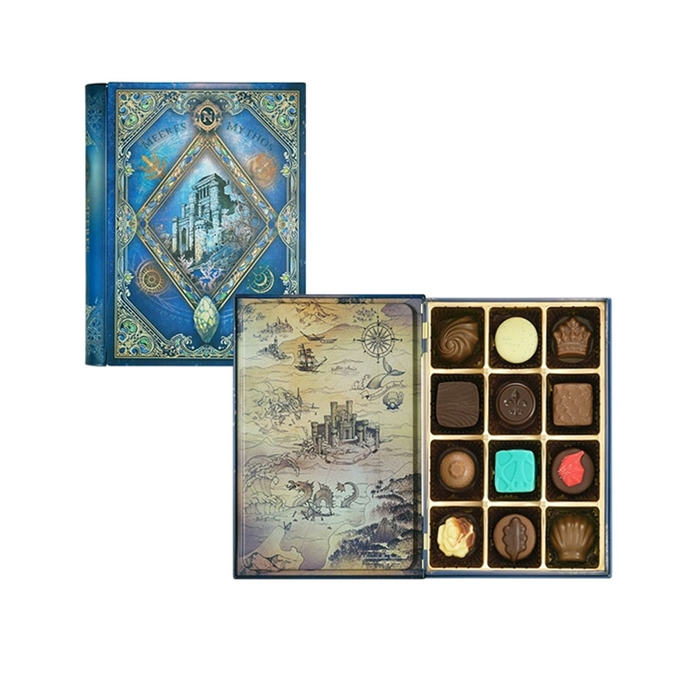 メリーチョコレート　ナハトラビュリント Nachtlabyrinth メアレスミュートス 海の神話 12粒入　バレン..