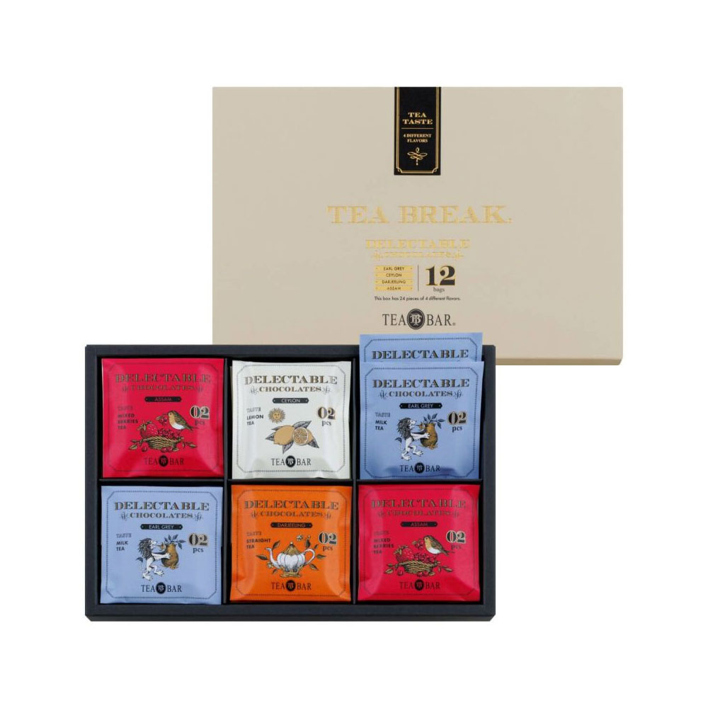 モロゾフ　ティーバー TEABAR ティーブレイク 24個入　バレンタイン 2026 チョコレート モロゾフ ティ..