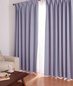 遮光1級カーテン 100×190 ダークモカ