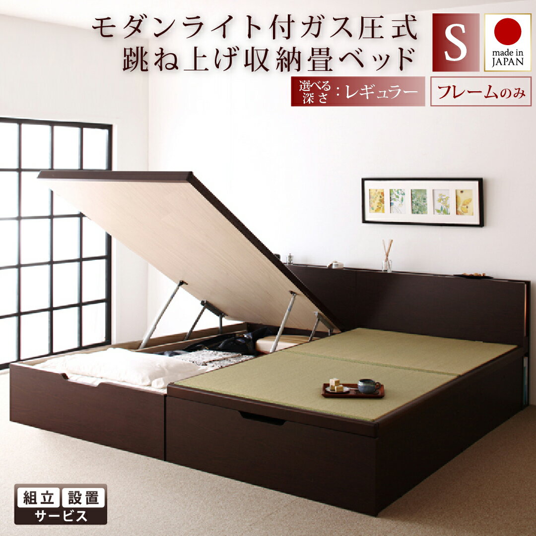 畳ベッド ベッド マットレス ベッドマットレス ベッドマット 圧縮梱包 腰 高反発 おしゃれ 布団 敷布団 抗菌 標準タイプ 縦開き・ベッドガードなし 深さレギュラー 組立設置付