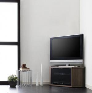 樂天商城 - リビング収納 チェスト キャビネット タンス テレビ台 薄型コーナーロータイプテレビボード スモールタイプ