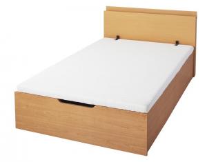 すのこベッド すのこ ベッド シングルベッド ベッドフレーム ベット 収納 収納付き 収納ベッド 跳ね上げ 跳ね上げベッド おしゃれ 大容量 ベッドフレームのみ 縦開き キング(SS+S) レギュラー フレームカラー ホワイト