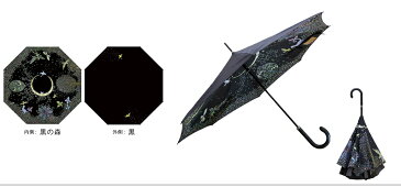 【CARRY saKASA（キャリーサカサ）切り絵デザインモデル 】濡れない傘 おしゃれ 傘 ギフト レディース 傘 長傘 逆さ傘 逆折り式傘 さかさま傘 濡れない 逆さまの傘 UVカット Teflon認証 晴雨兼用 オシャレ 超撥水 グラスファイバー骨 長傘【ギフト対応】