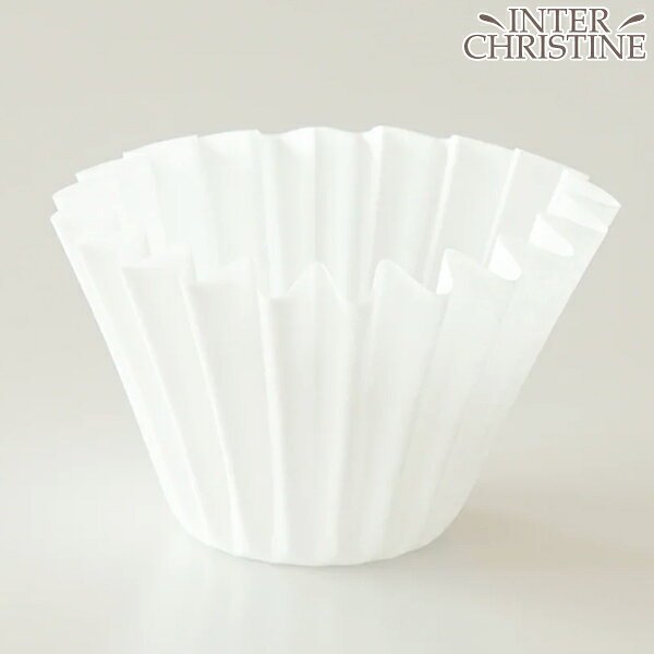 ORIGAMI オリガミ Paper Filter ペーパーフィルター Wave 4杯用(4CUPS) ウェーブ 50枚入（フラットボトム） inter-c-10007269 インタークリスティーヌ サンプル画像2