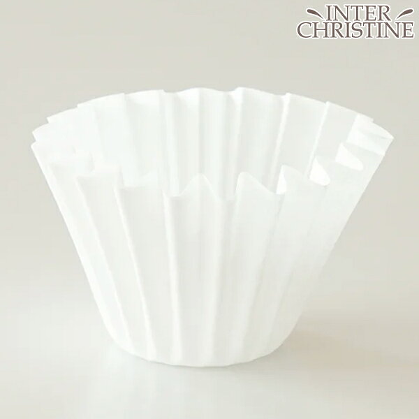 ORIGAMI オリガミ Paper Filter ペーパーフィルター Wave 2杯用(2CUPS) ウェーブ 50枚入（フラットボトム） inter-c-10007268 インタークリスティーヌ サンプル画像2