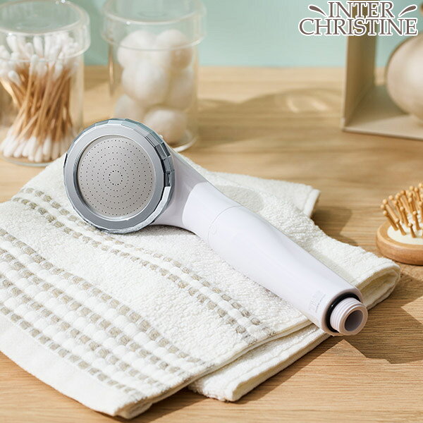 インタークリスティーヌのアヴァンティファインコンフォート シャワーヘッド TK-A101E Avanti Fine Comfortウルトラファインバブル 株式会社TKS 浄水 浄水機能 カートリッジ対応 ボリーナシャワーヘッドが話題 メーカー公認店 正規販売店 正規品｜アングル3