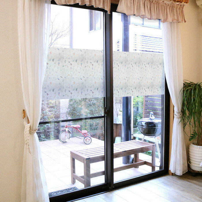 【法人・個人事業主様限定】 Low-Eガラス対応 窓飾りシート 大革命アルファ　レンズタイプ　46cm丈×90c..