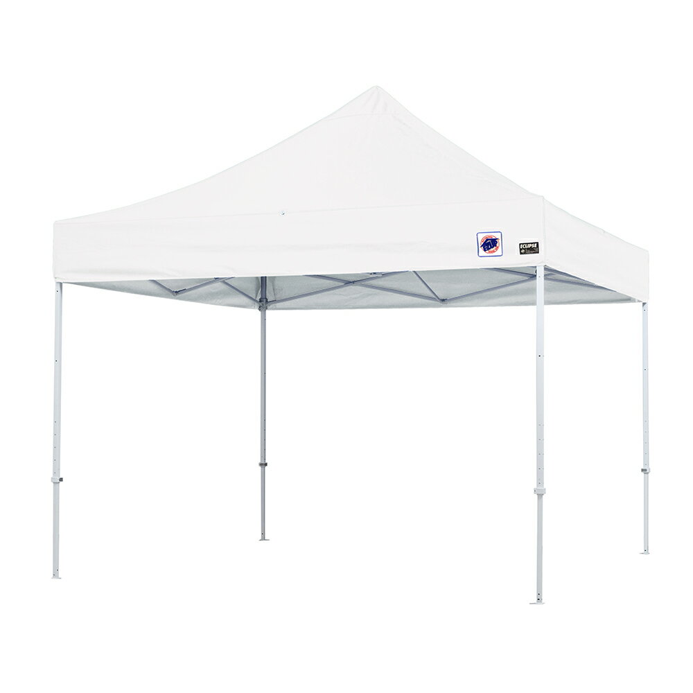 【法人・個人事業主様限定】イージーアップ デラックス(スチールフレーム) 2.5m×2.5m ホワイト DX25-17-WH | テント UVカット 紫外線対策...