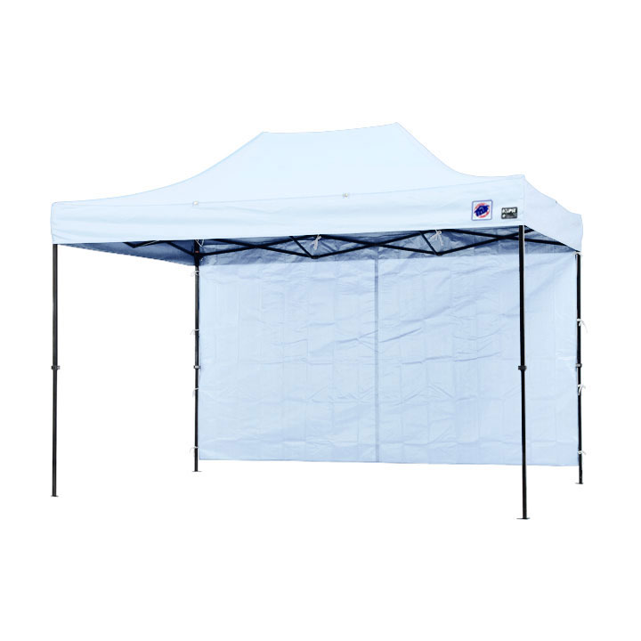 【法人・個人事業主様限定】オプション DR37-17用 横幕 エコノミー 白 EZP37 | テント イベント タープテント 日除け 日よけ 簡単 防水 防災 ...