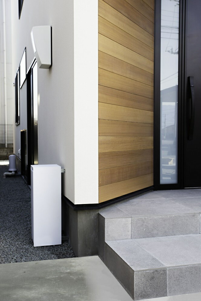 森田アルミ工業 ガスメーターカバー BAKO ホワイト | メーター カバー 屋外 ガスメーター メーターカバー 後付け 取り付け 取付 エクステリア 庭 外壁 おしゃれ オシャレ 隠す ガスメーター隠し メーター隠し 目隠し 目隠しカバー スチール