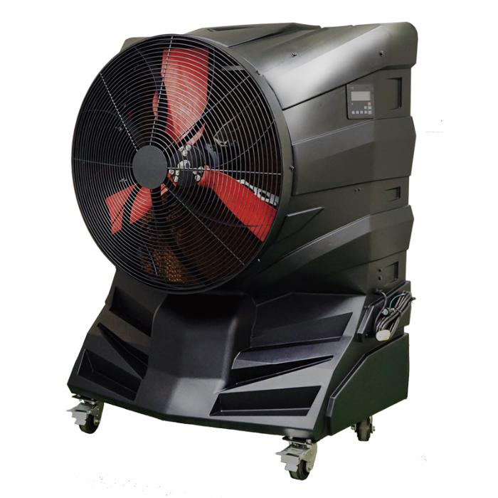 ユニット夏季 移動型気化熱式大型冷風機　嵐 ho-662