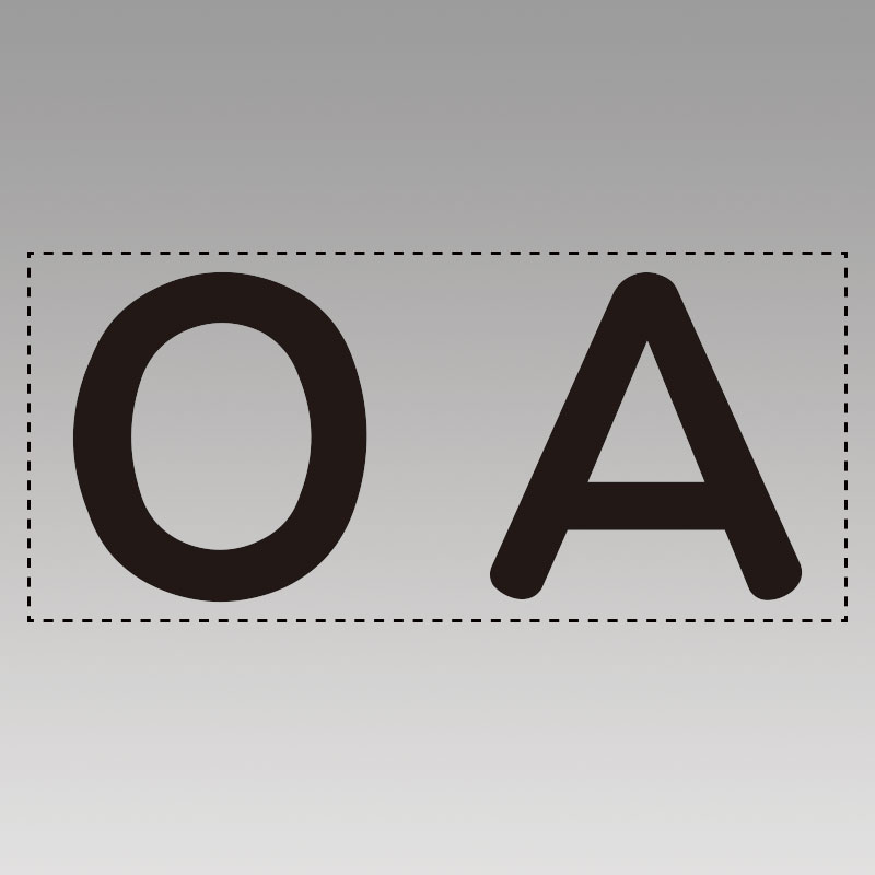 樂天商城 - カッティング文字　OA 427-12