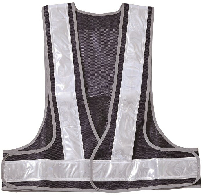 メーカー直送のため代引きでの決済は不可となります。銀行振り込み・コンビニ・クレジット・後払い決済でご購入下さい。 台形シート付 超高輝度赤色LEDベスト 60mm幅テープ 紺 メッシュ / 白 反射材 / 青 LED 台形反射シート付きで背面の視認性抜群 豊富な点灯パターンでシチュエーションを選ばず使用できます。 ＜特徴＞ ・反射バイアス付きでWの視認性 ・会社ロゴなど印刷しやすい台形シート ・様々なシチュエーションに対応する豊富な発光パターン 電池：単3電池×（赤）2本、（青）3本 サイズ：着丈60cm、ウェスト130cmまで 本体材質：ナイロンメッシュ 反射材：マイクロプリズム反射材 輝度：（赤）16,000mcd（青）8,000mcd テープ幅：60mm 発光パターン：点滅→高速点滅→点灯→消灯 LED数：前8個・後8個