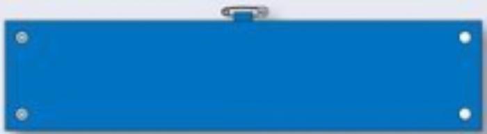 無地ビニール腕章 青 tks-550-m