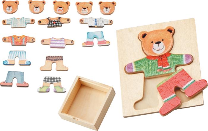 樂天商城 - 【法人・個人事業主様限定】アーテック くまさん絵合わせパズル atc-1710