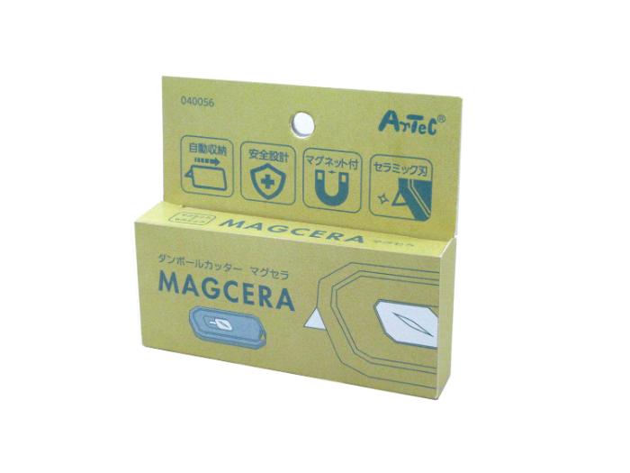 メーカー直送のため代引きでの決済は不可となります。 銀行振り込み・コンビニ・クレジット・後払い決済でご購入下さい。 【法人・個人事業主様限定】アーテック ダンボールカッターMagcera（マグセラ） atc-40056 ▼商品説明 マグネット付き！ ▼商品内容 本体×1
