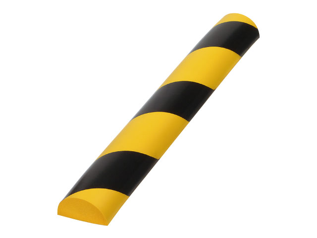 安心クッション 半円型 トラ柄【10個セット】カーボーイ／トラスコ中山|養生材 養生資材 養生用 保護材 ガード クッション 保護カバー 衝撃吸収材 緩衝材 カバー 養生 ガードクッション