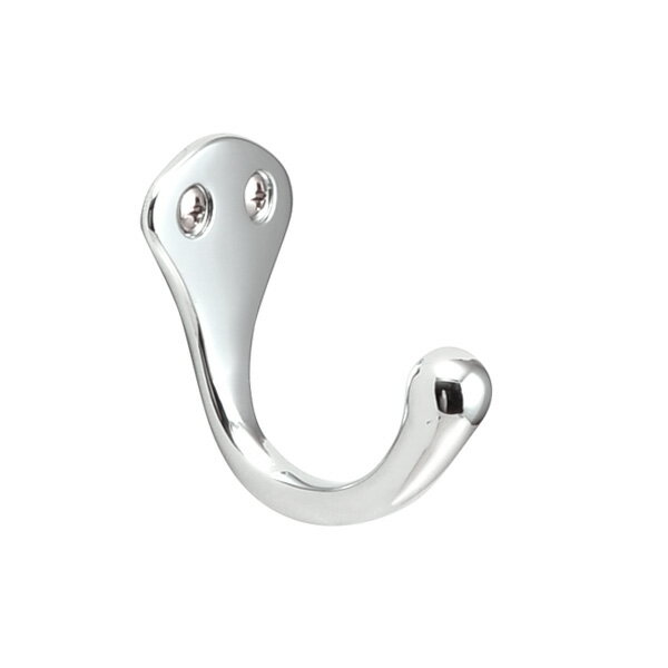 【ゴーリキアイランド】 フック 015 CR | 壁掛けフック ウォールフック シングルフック ミニフック 引っ掛け 金具 壁 壁面 壁面収納 壁掛け 目立たない 小物収納 diy アンティーク アンティーク調 パーツ 手作り 玄関 ゴールド 金 イ