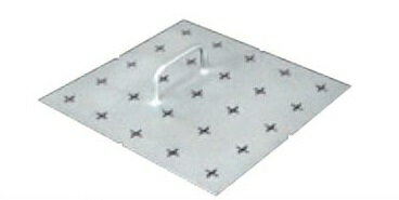 視覚障害者誘導用マーカー(点字鋲)位置決めプレート 400角用 | 鋲 点字 施工 保安用品 マーカー マーカ..