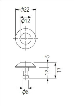 【エントリーでポイント10倍】【代引き不可】視覚障害者誘導用マーカー(点字鋲)JMP-1 警告 プレーンタイプ | 鋲 点字 施工 保安用品 マーカー マーカ 誘導用マーカー 視覚障害者用 視覚障害 視覚 保安 道路安全用品 道路用品 交通安全 盲人誘導用 点字用品 安全対策