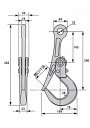 054ZK05004 Kスリング(ベルトスリング) JIS規格品 KS-1 50MM X 4M | スリングベルト ベルトスリング 土木 運送 建設土木 建設土...