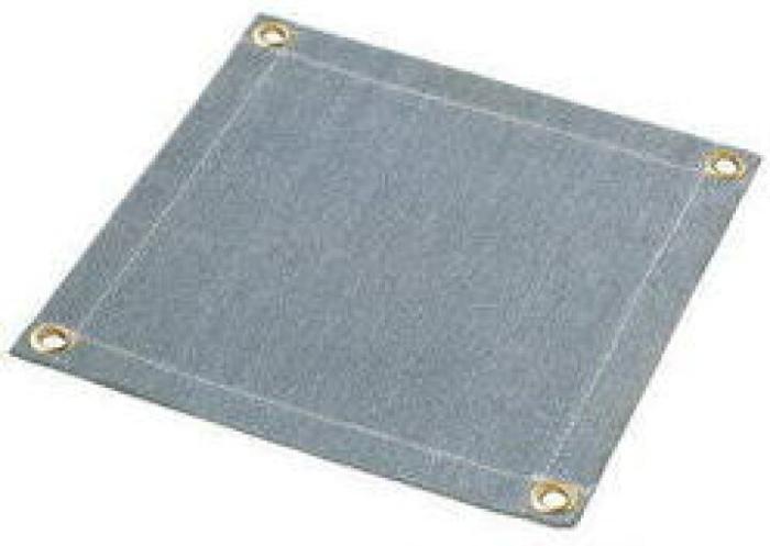 【法人・個人事業主様限定】スパッターシート 炭化繊維 JIS A 1323 難燃性A種試験合格品 0.92×1.92m 2号 plx-01-038 | スパッタシート 焚き火シート 耐熱 難燃シート 耐熱シート 防火シート 耐